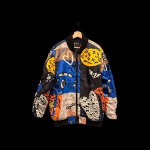 Colorful Graphic Men's Jacket